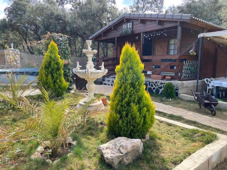 Desconexion Y Paz, Cabana En La Sierra Albalate De Zorita Buitenkant foto